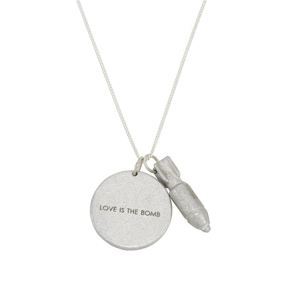 LOVE IS THE BOMB - Necklace