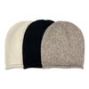 Essential Knit Alpaca Beanie - Black Only Carscho