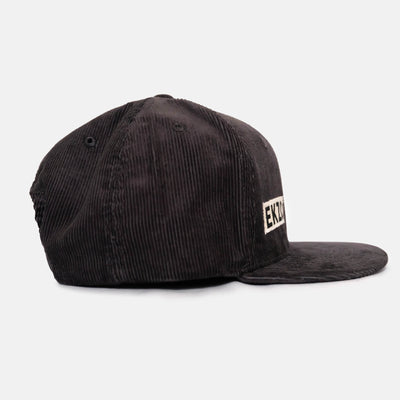 Full Corduroy Hat - Black Only Carscho