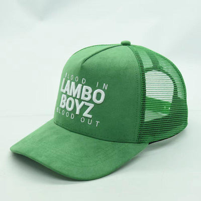 LAMBO BOYZ – Kaya Suede Ball Cap