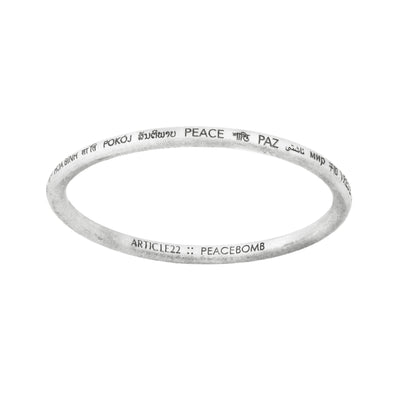 Peace All Around Bangle