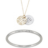 SET - NECKLACE 14K + BANGLE