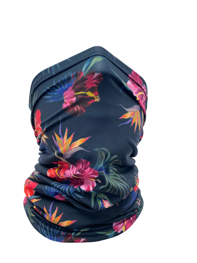 Tropical Floral Neck Gaiter