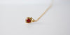 Small Red Heart Gold Filled Necklace