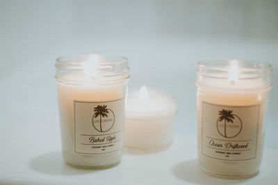 Baked Apple Scent Coconut Wax Candle