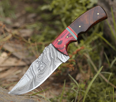 Damascus Hunting Knife