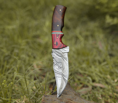 Damascus Hunting Knife