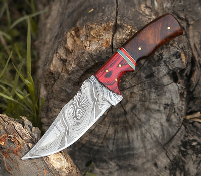 Damascus Hunting Knife