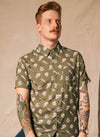 Pizza Slayer Men's Button-Up