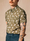 Pizza Slayer Men's Button-Up