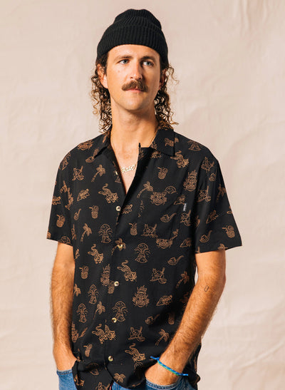 Spicy Noods Men's Button-Up